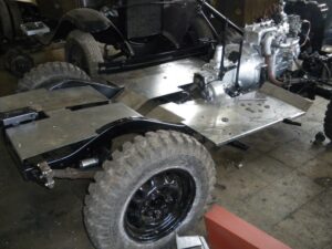 GAZ 67B taastamine