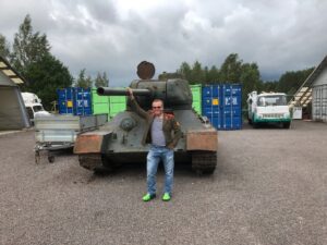 Mäksa tank T-34/85
