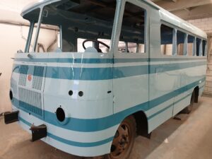Autobuss TA6-1 taastamine