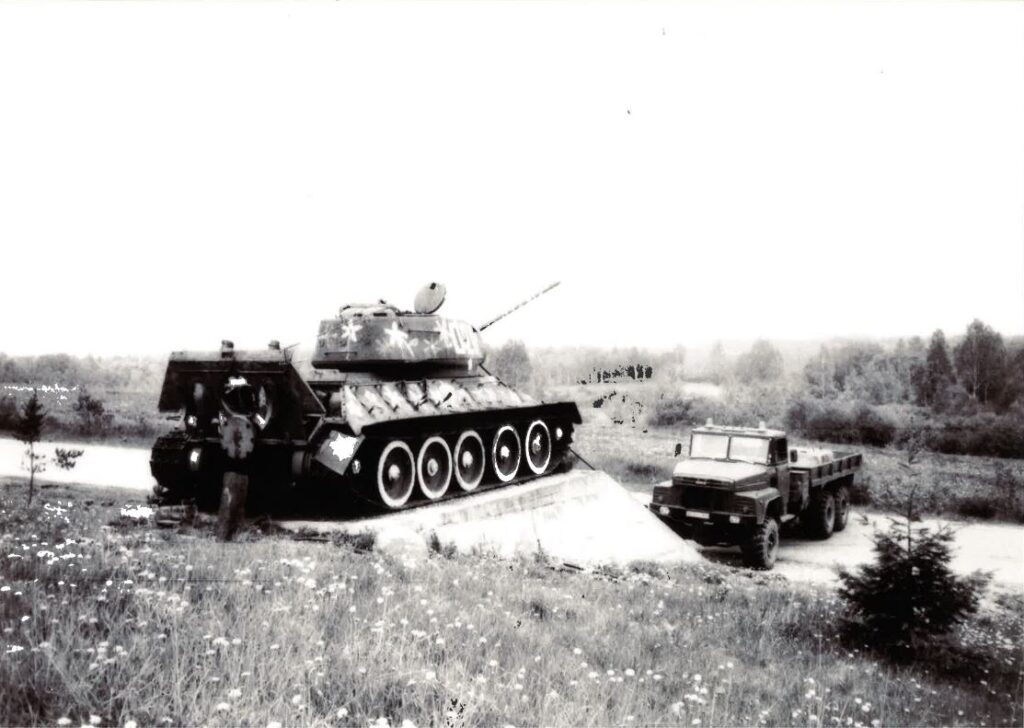 Mäksa tank T-34/85