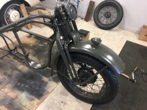 Harley-Davidson WLA-42 taastamine