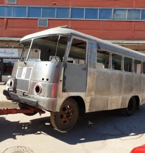 Autobuss TA6-1 taastamine