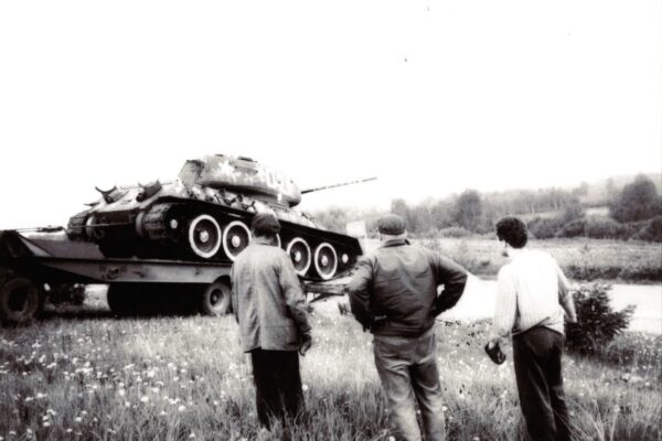 Mäksa tanki T-34/85 äravedu 1993