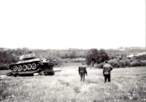 Mäksa tanki T-34/85 äravedu 1993