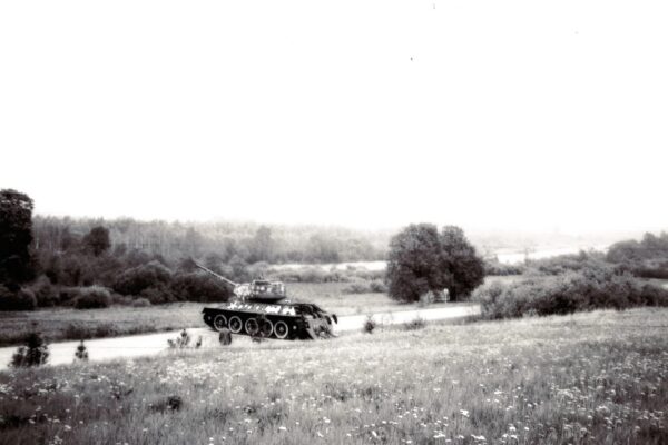 Mäksa tanki T-34/85 äravedu 1993