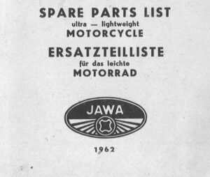Jawa varuosad 1962
