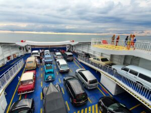 Väinamere sõit 2020 praamil