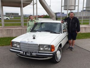 Levatek õhturalli 2023 mai võitjad Mercedes-Benz 230E