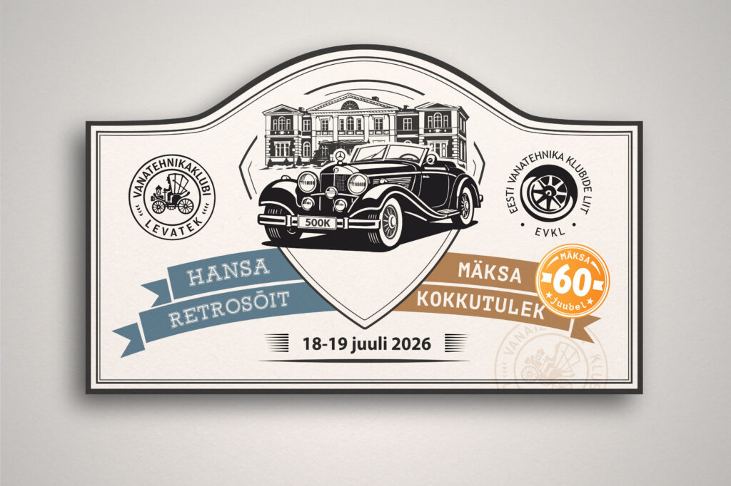 Hansa Retrosõit 2026 & Mäksa kokkutulek 60