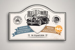Hansa Retrosõit 2026 & Mäksa kokkutulek 60
