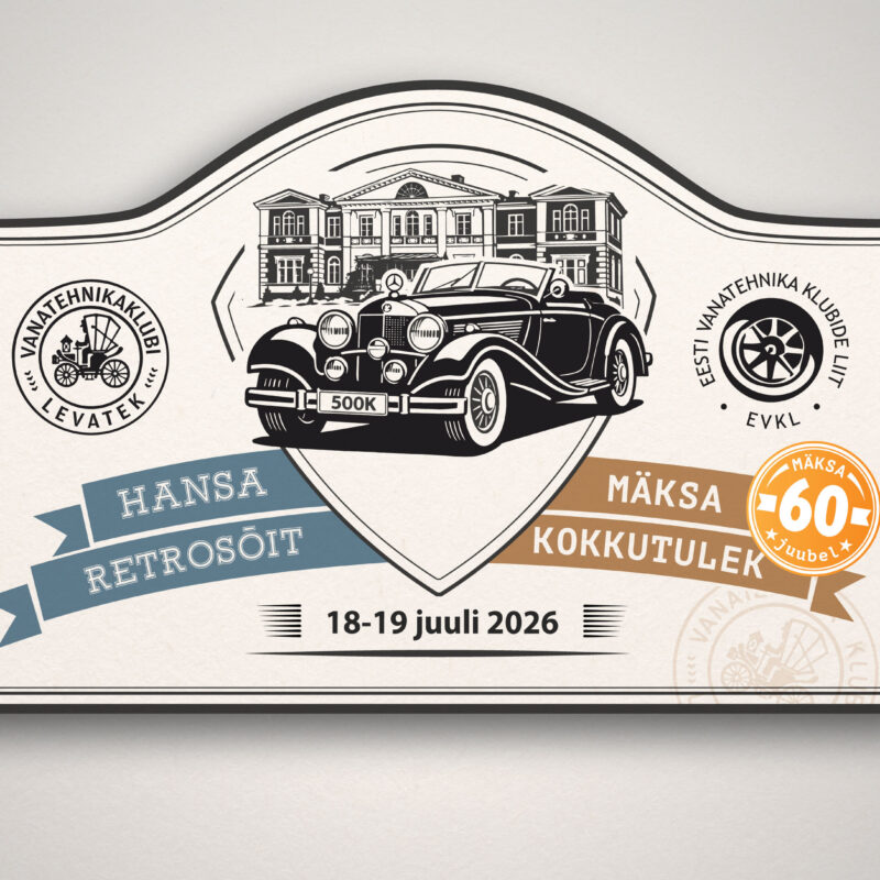 Hansa Retrosõit 2026 & Mäksa kokkutulek 60